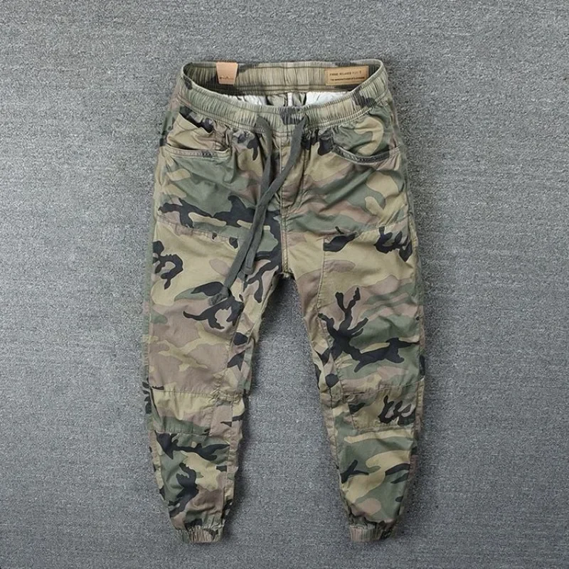 Winter Clothing Hiking - กางเกงชายลวงตาปกติ Fit เดินป่ากางเกงคาร์โก้ผู้ชาย Camo ฤดูหนาวเกาหลีกลางแจ้ง Oversize