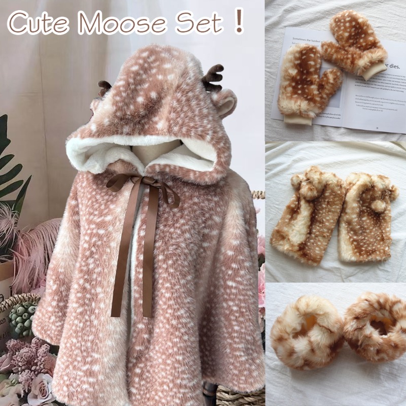 เสื้อคลุมกันลมลายกวางน่ารักสไต - Winter Clothing Pk บทวิจารณ์และราคา
