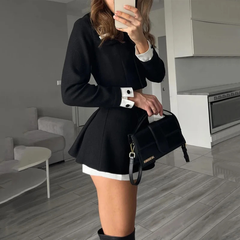 TARU Tweedกางเกงขาสั้นกระโปรง  - Winter Clothing Pk บทวิจารณ์และราคา