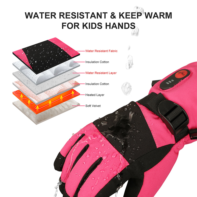 ถุงมือทำความร้อนสำหรับเด็ก รุ่ - Heated Gloves Electric บทวิจารณ์และราคา