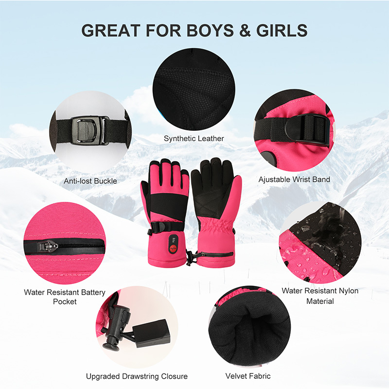 ถุงมือทำความร้อนสำหรับเด็ก รุ่ - Heated Gloves Electric บทวิจารณ์และราคา
