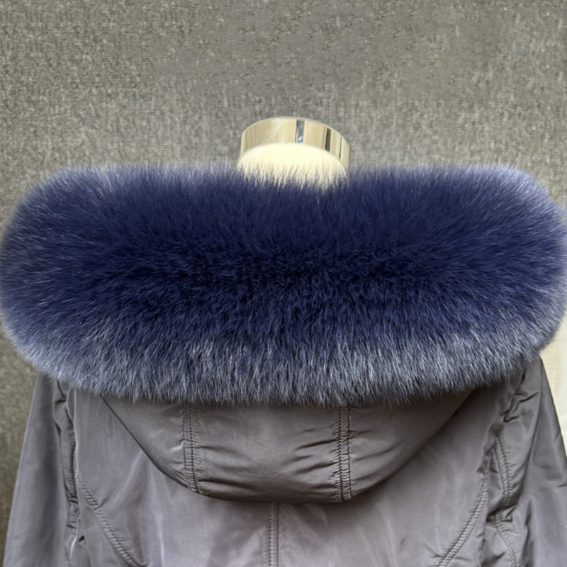Real Fox Fur Collar Women Univ - Winter Clothing Pk บทวิจารณ์และราคา