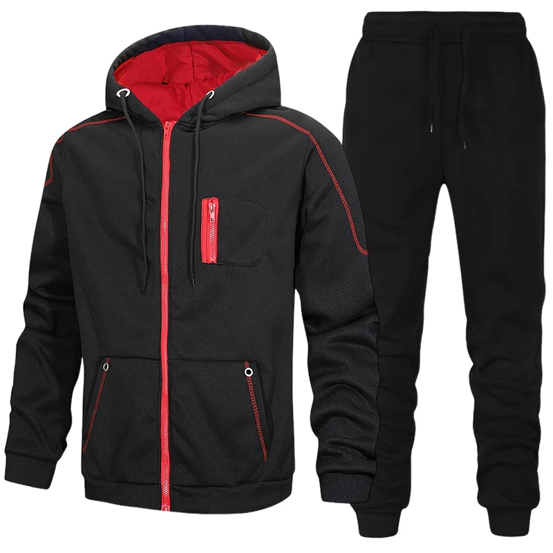 ชุดวอร์มแฟชั่นผู้ชาย เสื้อฮู้ด - Winter Clothing Pk บทวิจารณ์และราคา