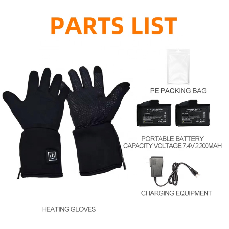 ถุงมือสกีกันน้ำอุ่นสำหรับฤดูหน - Heated Gloves Electric บทวิจารณ์และราคา
