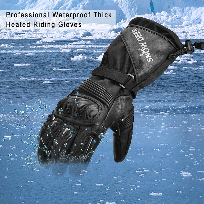 ถุงมือมอเตอร์ไซค์แบบมีระบบทำคว - Heated Gloves Electric บทวิจารณ์และราคา