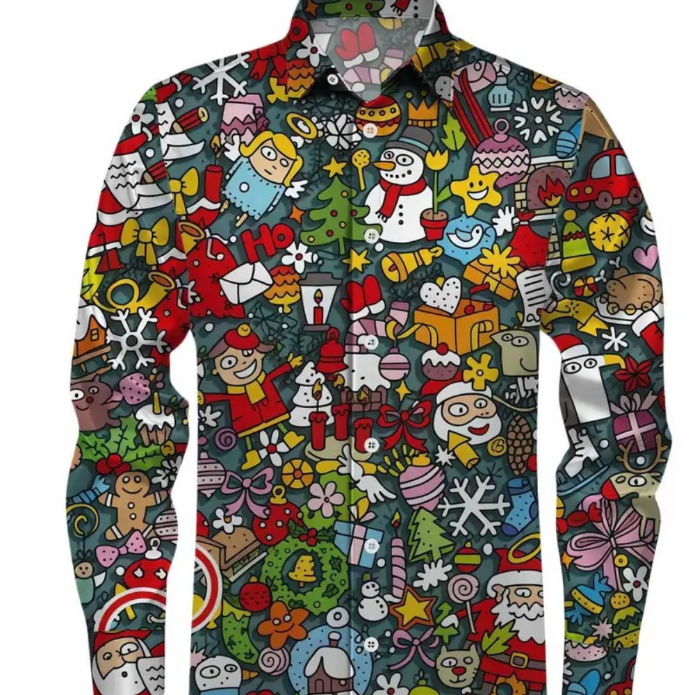 เสื้อเชิ้ตแขนยาวพิมพ์ลายคริสต์ - Winter Clothing Gift Ideas บทวิจารณ์และราคา